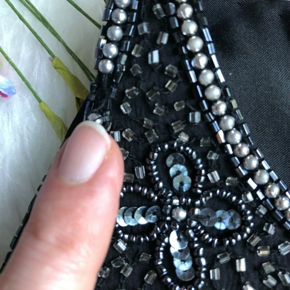 Papell Boutique Evening Formal Sleeveless Top M - Picture 7 of 8